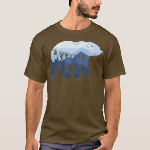 Bärenberg Kontur Region Lover Forest Fan Anima T-Shirt