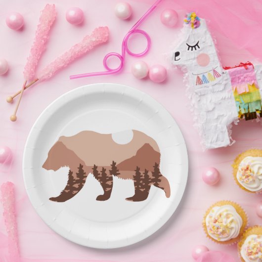 Bärenberg Pappteller (Party)