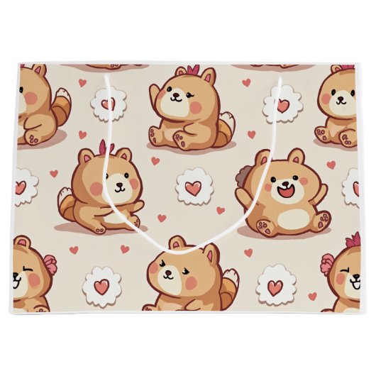 Bärenbeutel Große Geschenktüte (Vorderseite)