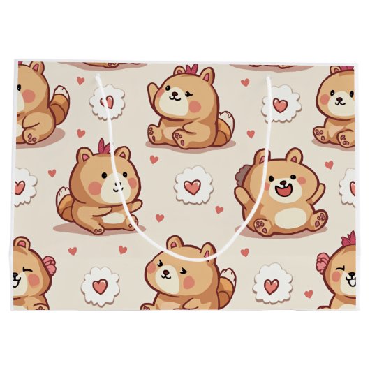 Bärenbeutel Große Geschenktüte (Rückseite)