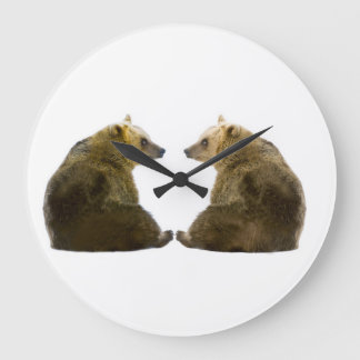 Bärenbild für die große Uhr