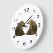 Bärenbild für die große Uhr (Winkel)