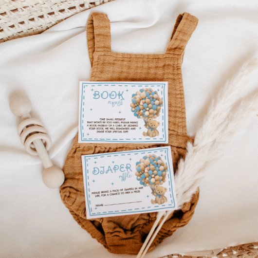 Bärenblasen Windeln Begleitkarte