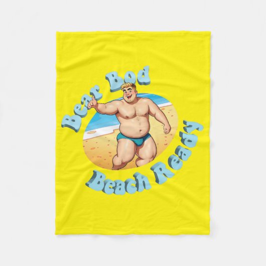 Bärenblut, Beach Ready! Nr. 12 Fleecedecke (Vorderseite)