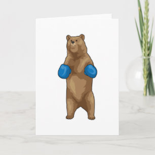 Bärenboxer Boxhandschuhe Karte