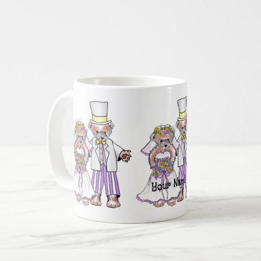 Bärenbräune und Tasse (Vorderseite Links)