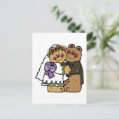 Bärenbraut und Bärenbaum Postkarte (Stehend Vorderseite)