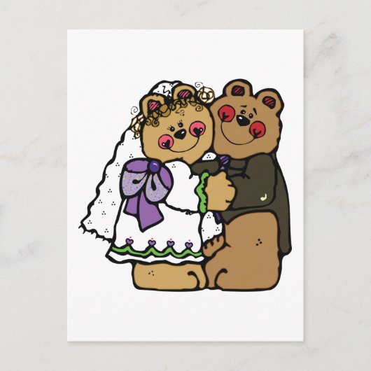 Bärenbraut und Bärenbaum Postkarte (Vorderseite)