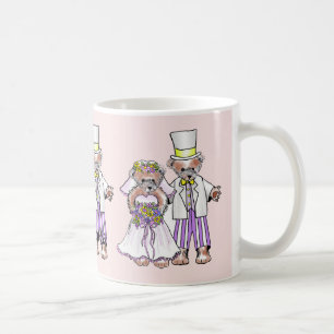 Bärenbraut und Hochzeitsfeier Tasse