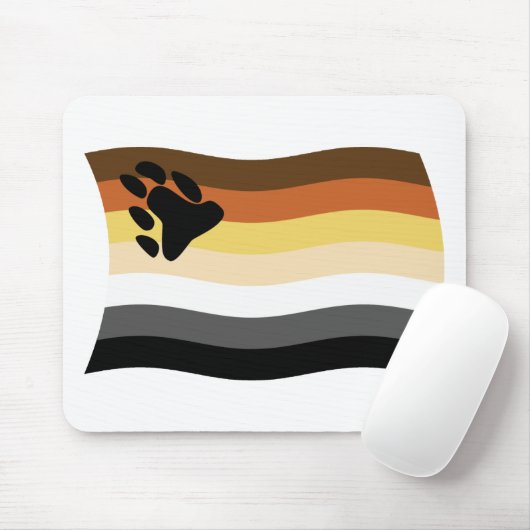 Bärenbruderschaft Flag Mousepad (Mit Mouse)