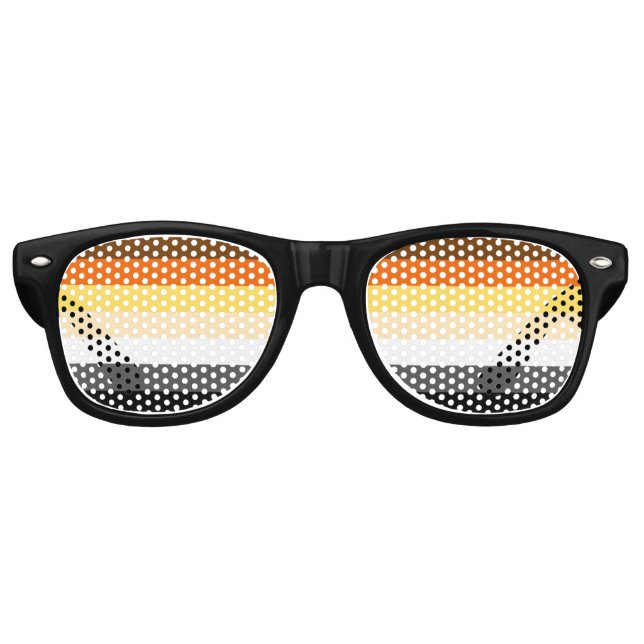 Bärenbruderschaft - Flag-Sonnenbrille Partybrille (Vorderseite)