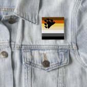 Bärenbruderschaftsflagge Button (Beispiel)