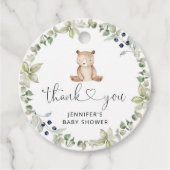 Bärendanken Geschenkanhänger (Vorderseite)