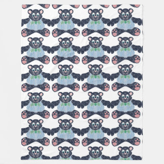 Bärendecke Fleecedecke