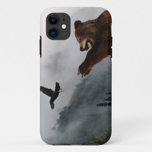 Bärendesign für Tierschützer und Wildtiere Case-Mate iPhone Hülle (Rückseite)
