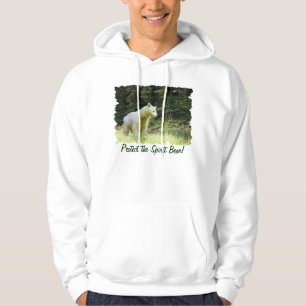 Bärendesign für Tierschützer und Wildtiere Hoodie