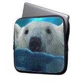 Bärendesign für Tierschützer und Wildtiere Laptopschutzhülle (Vorderseite Links)