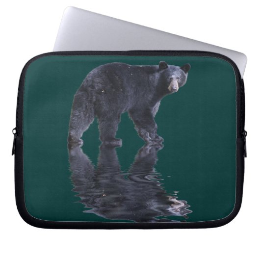 Bärendesign für Tierschützer und Wildtiere Laptopschutzhülle (Vorderseite)