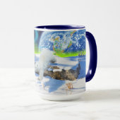 Bärendesign für Tierschützer und Wildtiere Tasse (VorderseiteRechts)