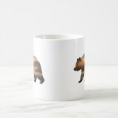 Bärendesign mit Sunset View Sweatshirt Kaffeetasse (Mittel)