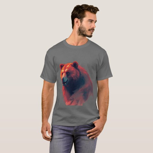 Bärendesign-T - Shirt 4 (Vorne ganz)