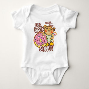 Bärendonut Baby Strampler