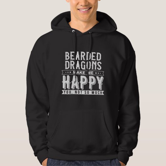 Bärendrachen machen mich glücklich, dass ich dir n hoodie (Vorderseite)