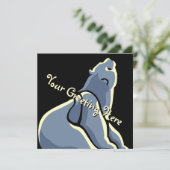 Bäreneinladungen Personalisierte Kunstkarten für P Einladung (Stehend Vorderseite)