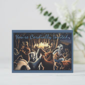 Bäreneinladungen Persönliche Gestaltung der Bärenk Einladung (Stehend Vorderseite)