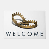 Bärenfalle Fußmatte (Vorderseite)