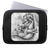 Bärenfamilie Laptopschutzhülle (Vorderseite)