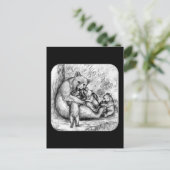 Bärenfamilie Postkarte (Stehend Vorderseite)