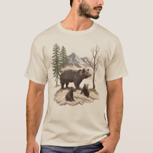 Bärenfamilie T-Shirt