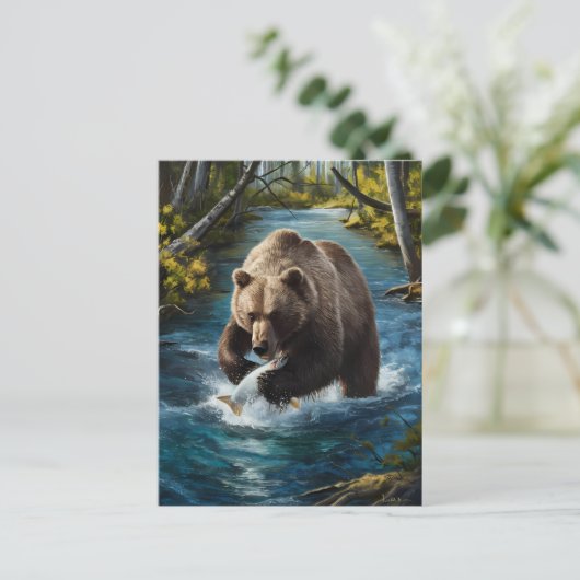 Bärenfang Postkarte (Stehend Vorderseite)