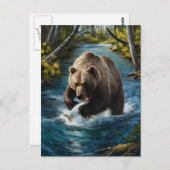 Bärenfang Postkarte (Vorne/Hinten)