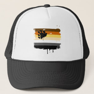 Bärenfarbe Truckerkappe