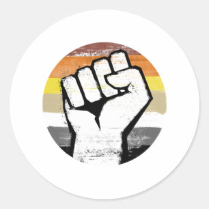 Bärenfeldrausch Runder Aufkleber