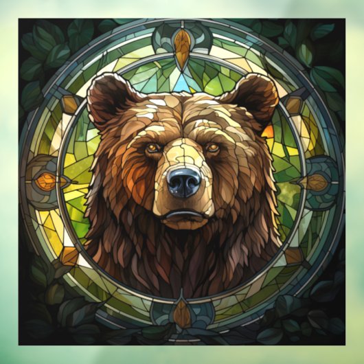 Bärenfensterklammer Fensteraufkleber (Blatt 3)