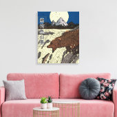Bärenfischbergszene Leinwanddruck (Insitu (Wohnzimmer))