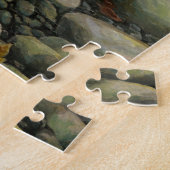 Bärenfischen Puzzle Personalisiert Lachs Art Puzzl (Seite)