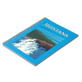 Bärenfischerei im Fluss - Montana Notizblock (Linke Seite)