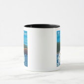 Bärenfischerei in Fluss - Fairbanks, Alaska Tasse (Zentrum)