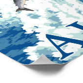 Bärenfischerei in Fluss - Juneau, Alaska Poster (Ecke)
