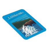Bärenfischerei in Fluss - Latouche, Alaska Magnet (Rechte Seite)