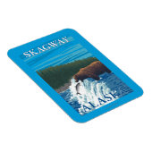 Bärenfischerei in Fluss - Skagway, Alaska Magnet (Rechte Seite)