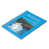 Bärenfischerei in Fluss - Skagway, Alaska Notizblock (Linke Seite)