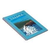 Bärenfischerei in Fluss - Valdez, Alaska Notizblock (Rechte Seite)