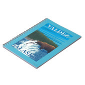 Bärenfischerei in Fluss - Valdez, Alaska Notizblock (Linke Seite)