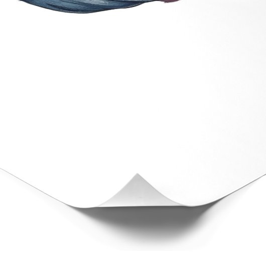 Bärenfläche Poster (Ecke)