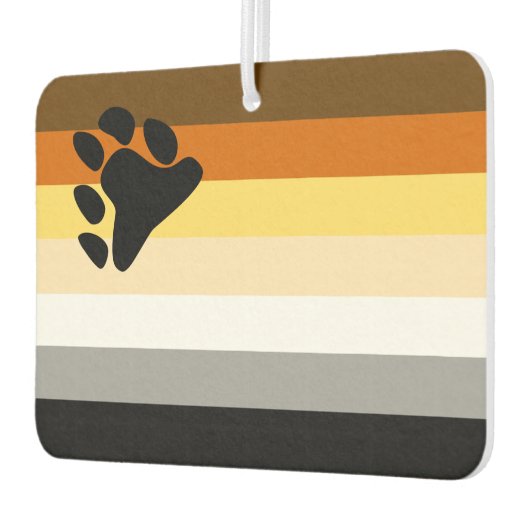 Bärenflagge Autolufterfrischer (Links)